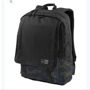 New Era Multiple Pockets Camo & Black Backpack